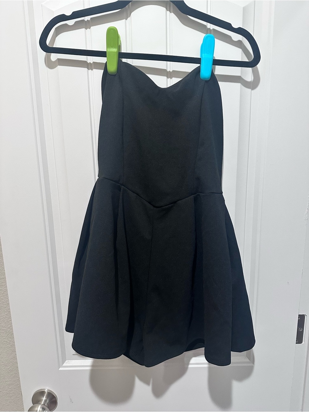 Fashion Nova Black Masey Romper